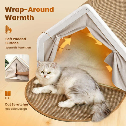 SisalDen™ Windproof Cat Tent