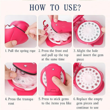 GlamSnap™ Gem Stapler Set