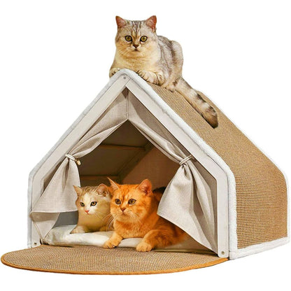 SisalDen™ Windproof Cat Tent