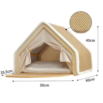 SisalDen™ Windproof Cat Tent