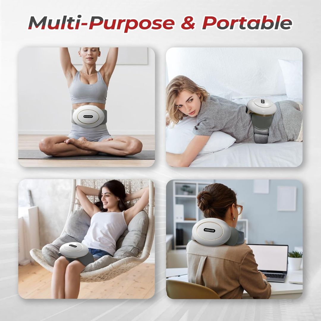 Automatic Abdominal Massager Multiple-use For Waist And Abdomen Back Neck And Legs