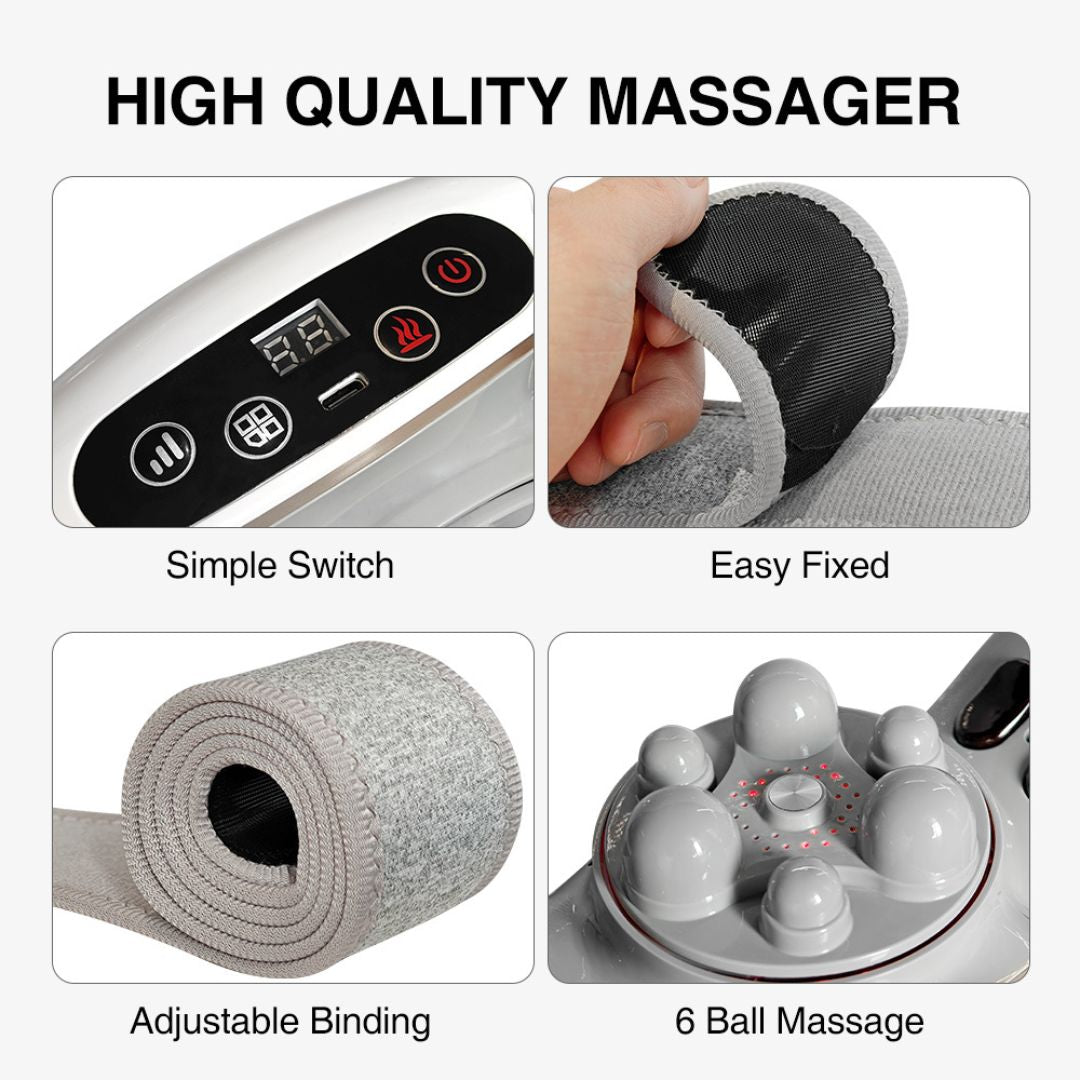 Automatic Abdominal Massager Multiple-use For Waist And Abdomen Back Neck And Legs