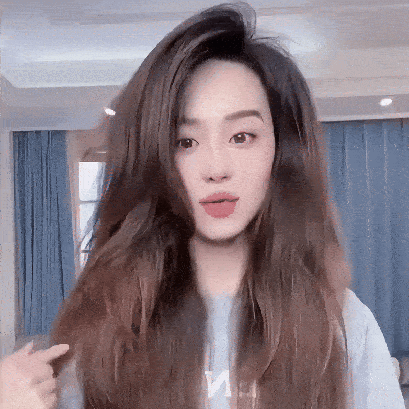 Mini Hair Straightening Comb Wireless Charging Portable Multifunctional 